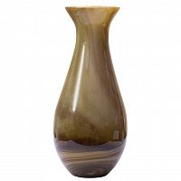 ваза стеклянная (желто-коричневая) 37*16.5 в Саратове
