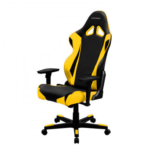 кресло геймерское dxracer racing re0 черно-желтое в Саратове