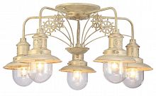 потолочная люстра arte lamp sailor a4524pl-5wg в Саратове