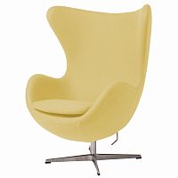 кресло egg chair желтое в Саратове