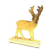 украшение декоративное golden raindeer, 22х18х5 см в Саратове