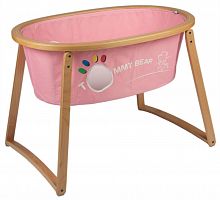 деревянная люлька с розовой колыбелью sleep up в Саратове