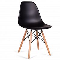 стул деревянный pc-015 черный (eames style) в Саратове