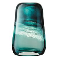 ваза forest в, 33 см, сине-зеленая в Саратове