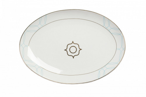 овальное блюдо turquoise veil маленькое в Саратове