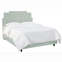 кровать двуспальная 180x200 зеленая paxton bed mint в Саратове