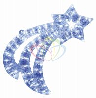 светодиодная фигура летящая звездочка 62см в Саратове