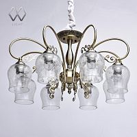 потолочная люстра mw-light моника 372011808 бронза в Саратове