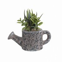 искусственный цветок в кашпо чайнике в Саратове