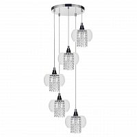 дизайнерская подвесная люстра spot light cordia 1192528 хром в Саратове