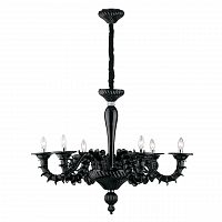 подвесная люстра ideal lux ca rezzonico sp6 nero в Саратове