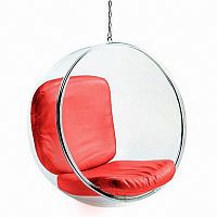 кресло bubble chair красное в Саратове