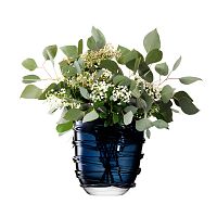 ваза yarn 26 см тёмно-синяя в Саратове