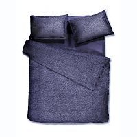 комплект постельного белья decoflux сатин семейный indigo dots в Саратове