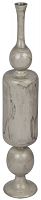 ваза напольная деревянная на фигурном основании druid 25х130 см серая в Саратове