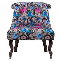 кресло мягкое amelie french country chair бабочки в Саратове