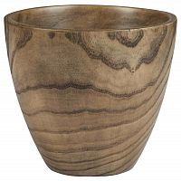 ваза деревянная коническая 26 см susan в Саратове