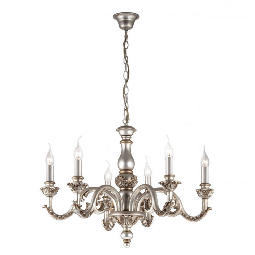 подвесная люстра ideal lux giglio sp6 argento в Саратове