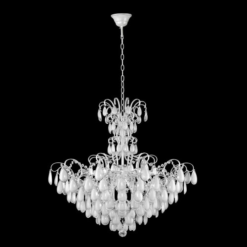 подвесная люстра crystal lux sevilia sp9 silver в Саратове