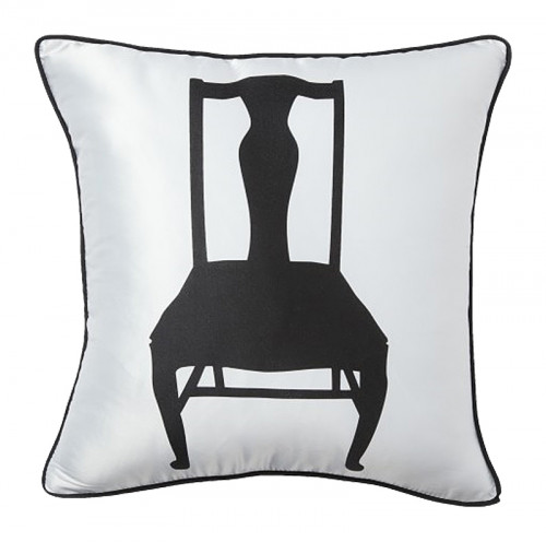 подушка с изображением стула chair white в Саратове