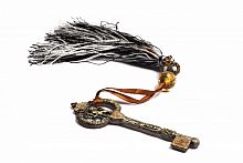 подхват для штор key with tassel black & white в Саратове