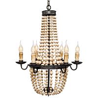 люстра «эрлин» черная с золотом в Саратове