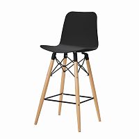 полубарный стул eiffel (eames style) черный в Саратове