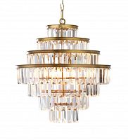 люстра alaine 50 латунь, прозрачное стекло в Саратове