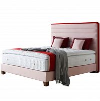 кровать двуспальная 160х200 розовая lounge headboard в Саратове