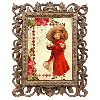 репродукция старинной рождественской гравюры in red в Саратове