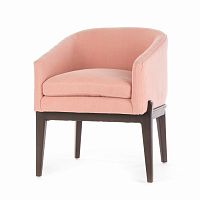 кресло copeland dining chair розовое в Саратове