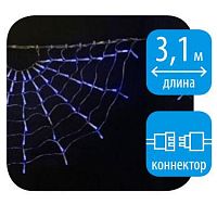 занавес светодиодный «радуга-1» 310см синий (ul-00001409) uld-e3104-288/dtk blue ip20 rainbow-1 в Саратове