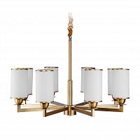 люстра brch9040-8 от delight collection белая/золото в Саратове