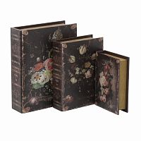 шкатулки-книги, набор 3 шт. мультиколор в Саратове