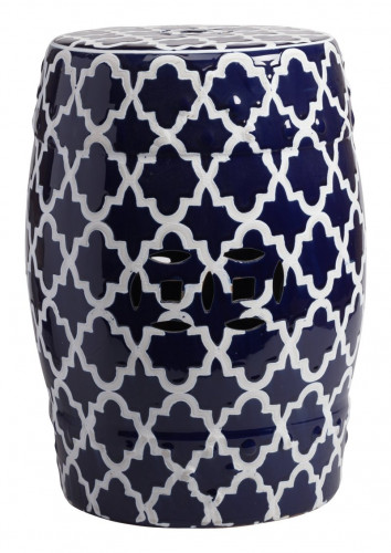 керамический столик-табурет istanbul stool dark blue в Саратове