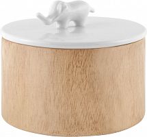 ваза настольная guard elephant wood small в Саратове