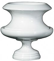 вазон пластиковый 36 см planter белый в Саратове