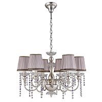 подвесная люстра crystal lux alegria sp6 silver-brown в Саратове