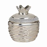 ваза alexa с крышкой золотого цвета в Саратове