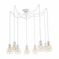 подвесная люстра arte lamp a9182sp-8wh в Саратове