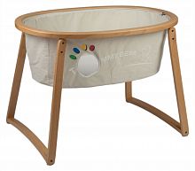 деревянная люлька с бежевой колыбелью sleep up в Саратове