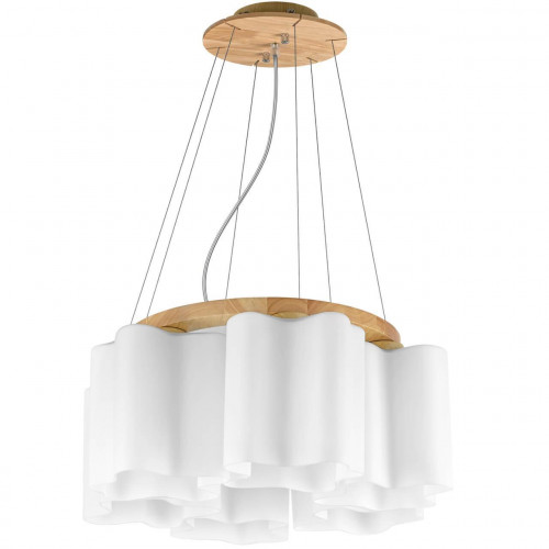 подвесная люстра lightstar nubi legno 802165 в Саратове