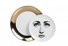 комплект тарелок пьеро форназетти golden faces в Саратове