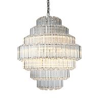 люстра vittoria 12 gold от delight collection прозрачная/золото в Саратове