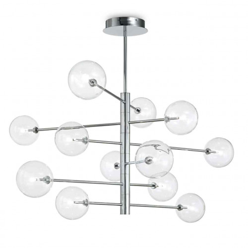 подвесная люстра ideal lux equinoxe sp12 cromo в Саратове