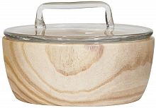 ваза настольная basket wood low в Саратове