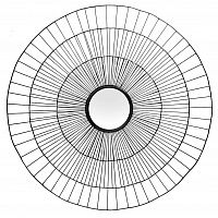 зеркало-солнце черное диаметр 102 см в Саратове