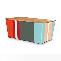 хлебница с бамбуковой крышкой seaside в Саратове