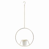 кашпо с подвесом белое в Саратове