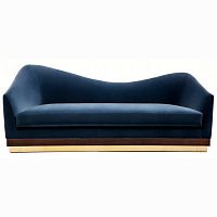 диван hughes sofa прямой синий в Саратове